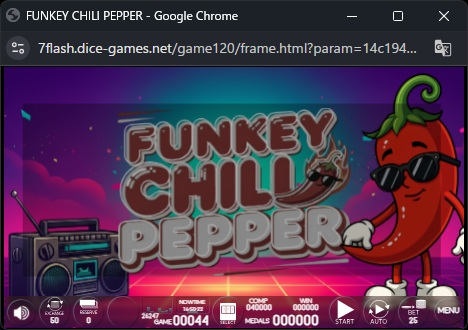 オンラインスロット FUNKY CHILI PEPPER