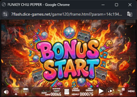 オンラインスロット FUNKY CHILI PEPPER