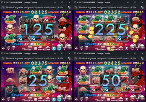 オンラインスロット FUNKY CHILI PEPPER