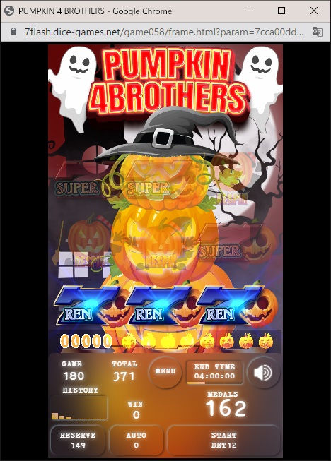 PUMPKIN 4BROTHERS 3回目の青7