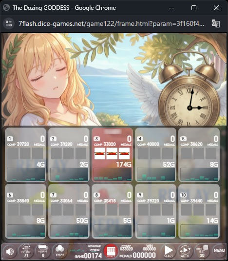 オンラインスロット The Dosing GODDESS
