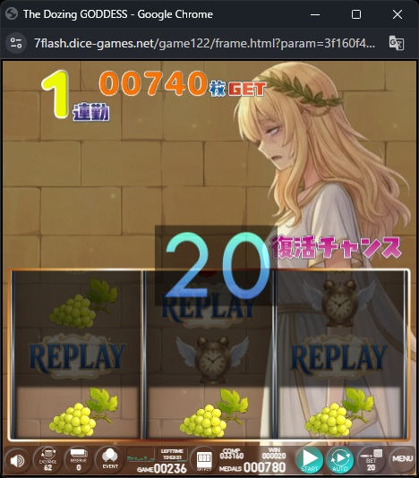 The Dosing GODDESS 復活チャンス